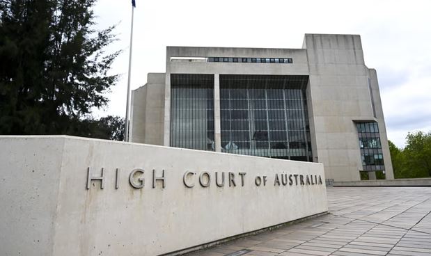 High Court of Australia building linked to the landmark Yindjibarndi native title compensation ruling on Indigenous land rights.
