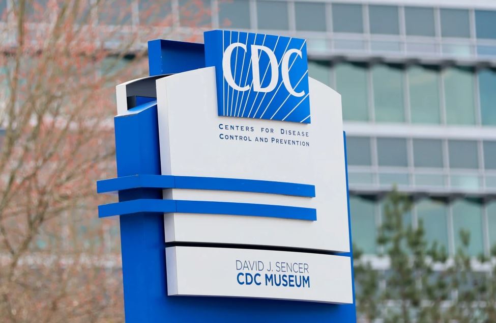 CDC headquarters signage highlighting public health agency during lab testing disruptions
