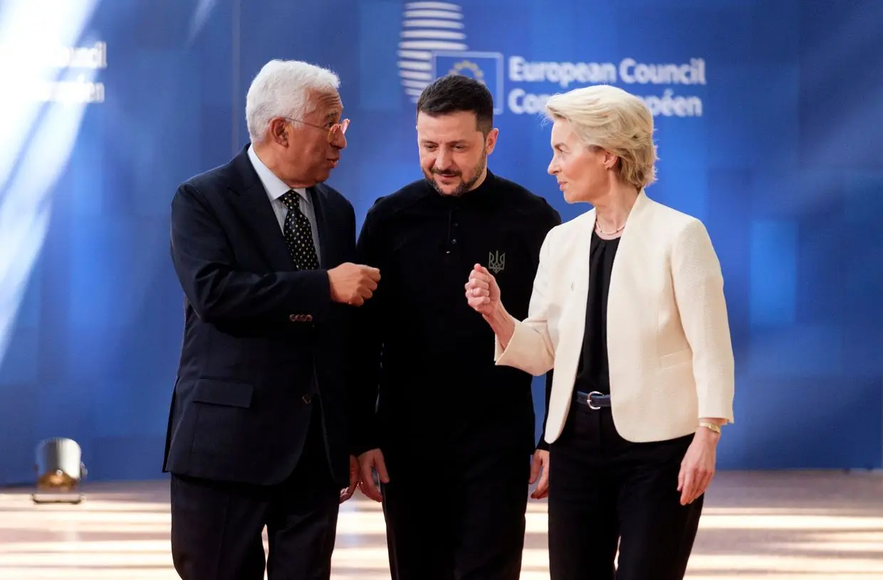 EU leaders meet Zelensky to finalize €90B Ukraine aid and new Russia sanctions