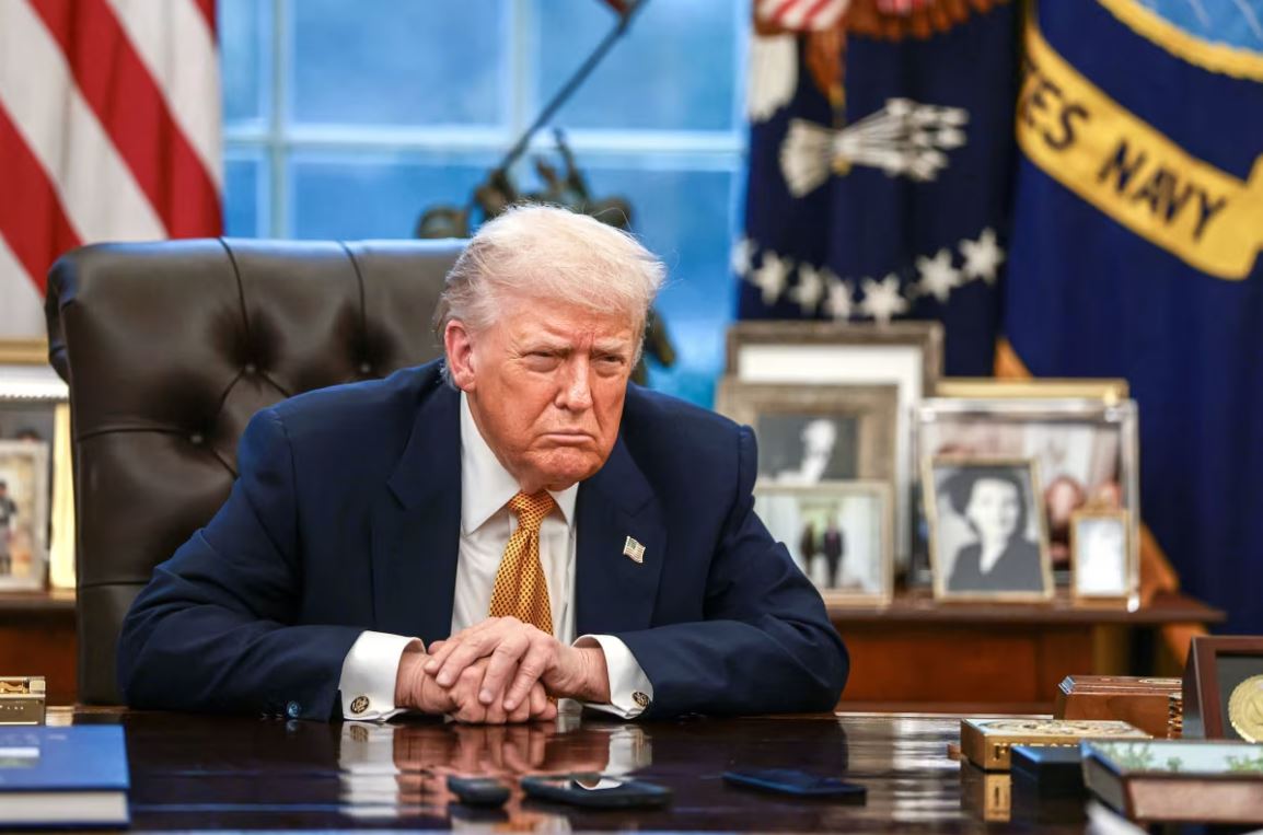 Donald Trump at the White House amid escalating tensions over Iran nuclear negotiations and possible U.S. military action