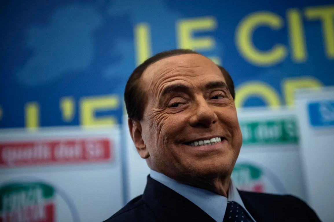 Silvio Berlusconi during his political career and rise to power