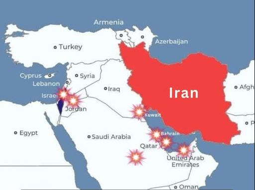 Missile and drone interceptions over Abu Dhabi during Iran’s 2026 attacks on the United Arab Emirates